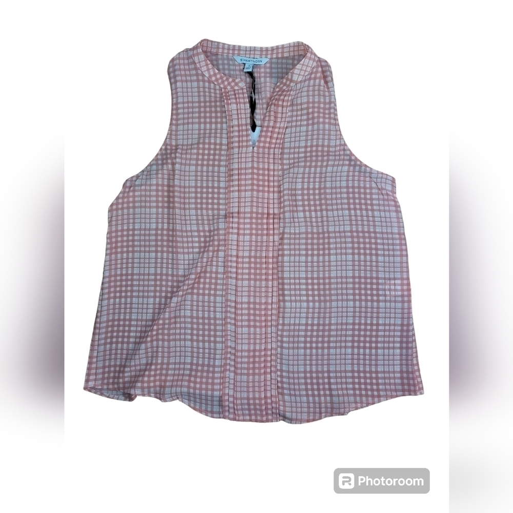 💕41 Hawthorne sleeveless blouse‎